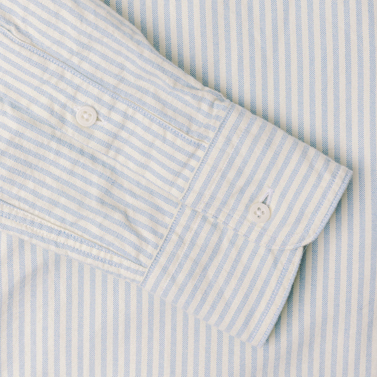 Men's Gitman Bros. by Belk Blue Striped Shirt, 16/34