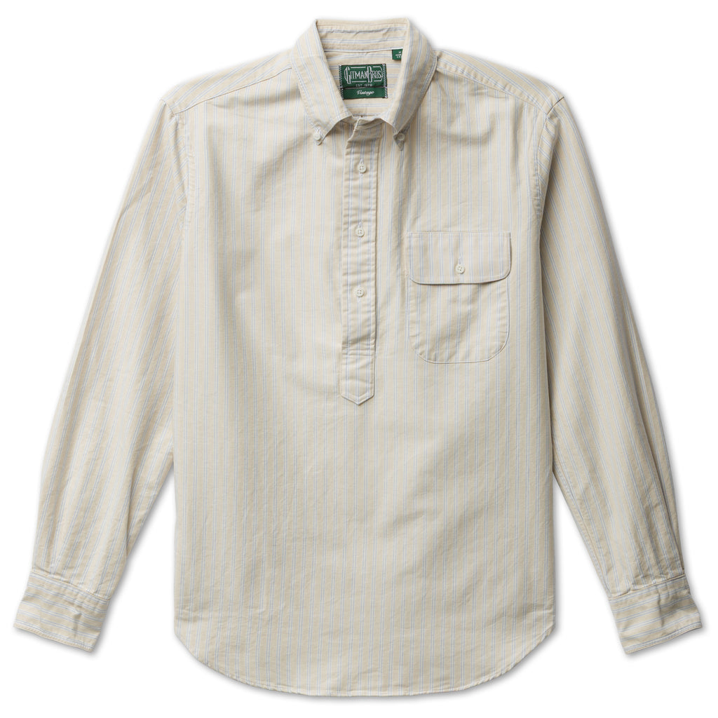 Gitman Vintage Tan Japanese Spring Oxford