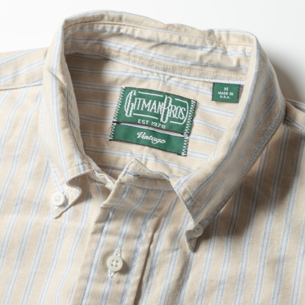 Gitman Vintage Tan Japanese Spring Oxford