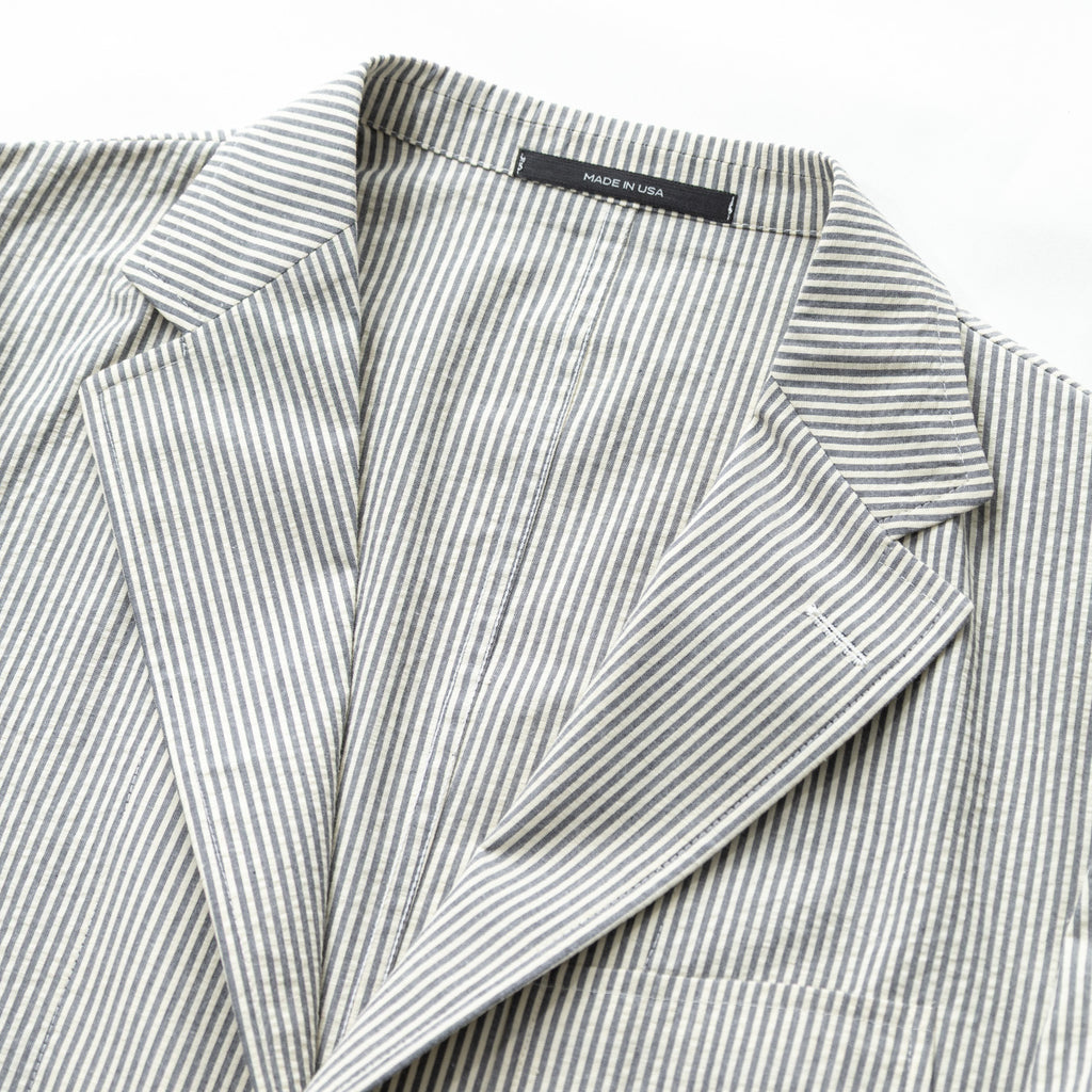 Gitman Vintage Japanese Seersucker Simple Jacket