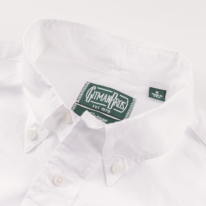 Gitman Vintage White Zephyr Oxford Shirt