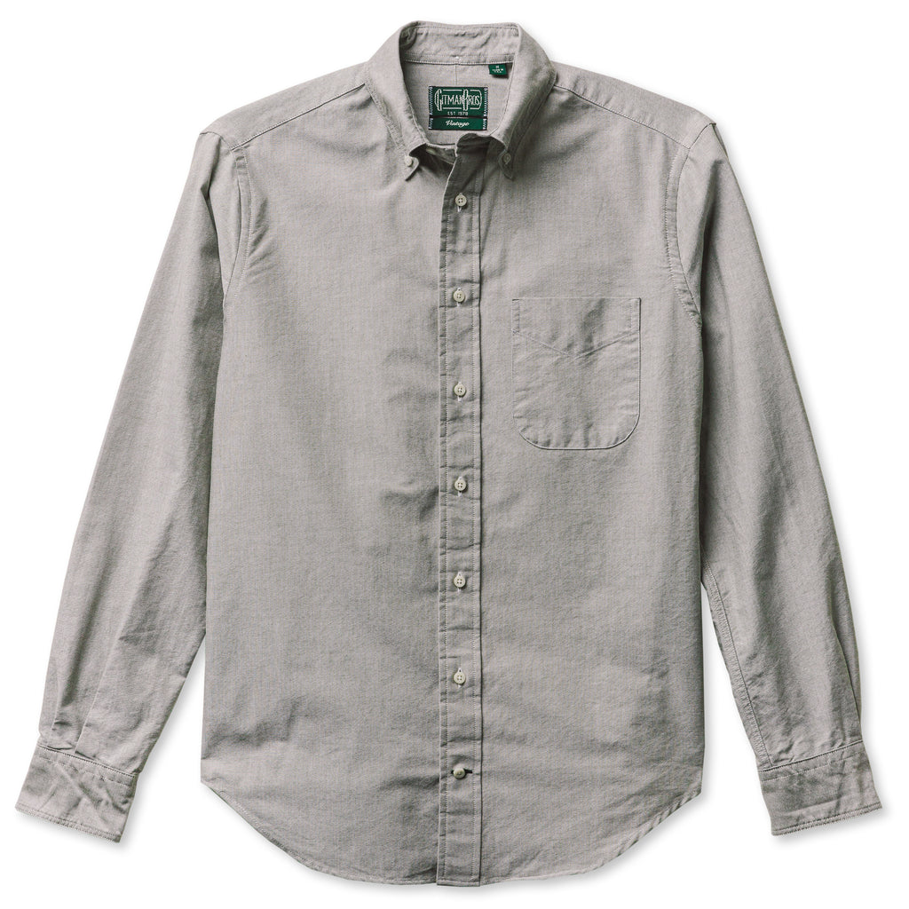 olive oxford shirt