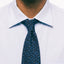 Navy Tossed Paisley Tie