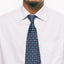 Blue Printed Medallion Tie