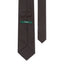 Dark Brown Micro Paisley Silk Tie