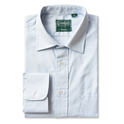 Light Blue Pinpoint Oxford Dress Shirt