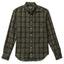 Green Cotton Tweed Check