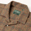 Brown Brushed Cotton Tweed Camp