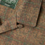 Brown Brushed Cotton Tweed Camp