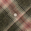 Olive Brushed Mélange Plaid