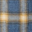 Blue Brushed Mélange Plaid