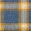 Blue Brushed Mélange Plaid