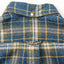 Blue Brushed Herringbone Plaid