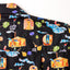 Black Summer Sauna Camp Shirt
