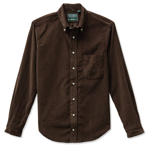 Dark Brown Corduroy