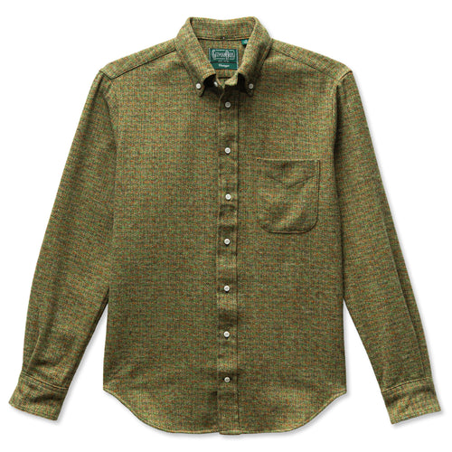 Olive Nepped Tweed