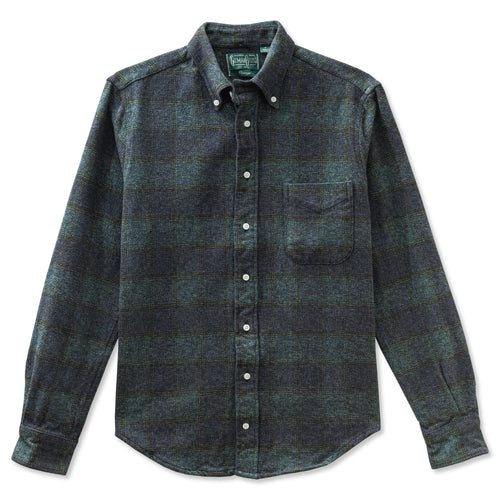 Navy Tweed Check