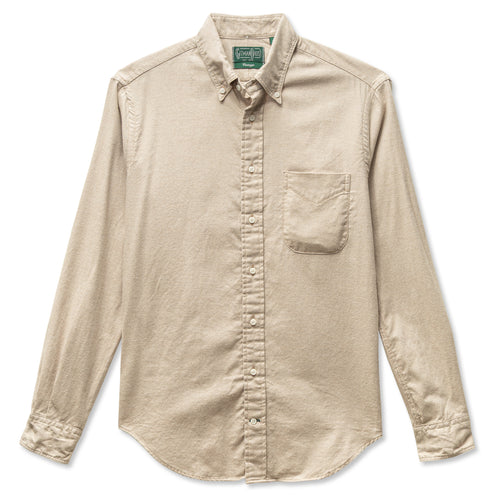 Tan Cotton/Cashmere Twill