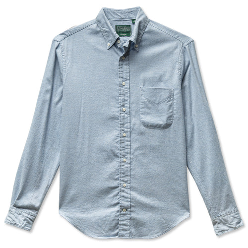Blue Cotton/Cashmere Twill