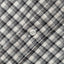 Grey Japanese Checked Twill
