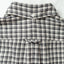 Grey Japanese Checked Twill