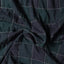 Navy Checked Organic Cotton