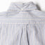 Blue Organic Cotton Dobby Stripe