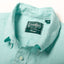 Teal Chambray Dobby Stripe