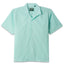 Teal Chambray Dobby Stripe Camp Shirt