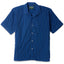 Indigo Awning Stripe Camp Shirt