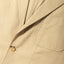 Khaki Twill Simple Jacket