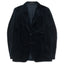Navy Corduroy Simple Jacket