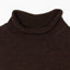 Brown Roll Neck Sweater
