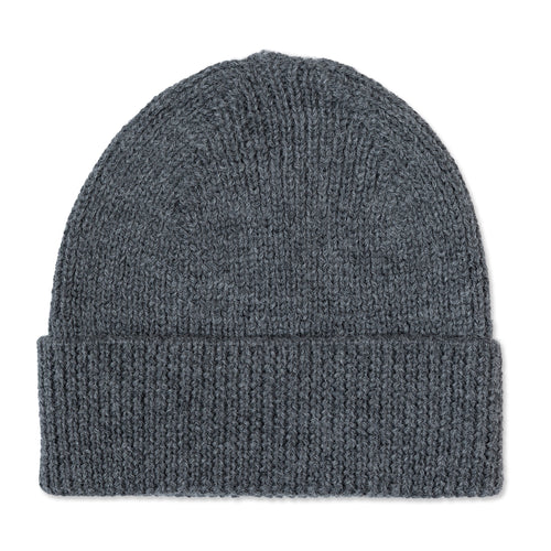 Grey Alpaca Cap
