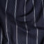 Navy Metallic Stripe Voile Camp Shirt