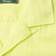Yellow Metallic Stripe Voile Camp Shirt