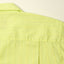 Yellow Metallic Stripe Voile Camp Shirt