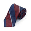 Red Repp Stripe Grenadine Tie