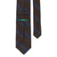 Brown Regimental Stripe Silk Tie