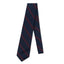 Navy Regimental Stripe Silk Tie