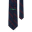 Navy Regimental Stripe Silk Tie