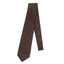 Brown Tossed Cubes Silk Tie