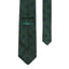 Green Tossed Cubes Silk Tie