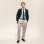 Navy Corduroy Simple Jacket