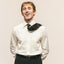 Ecru Pinpoint Oxford Dress Shirt