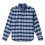 Indigo Printed Check Corduroy