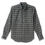 Prince of Wales Tweed sport shirt features a classic Prince of Wales check pattern, textured tweed fabric, button-down collar, lined cuffs, and chest pocket.