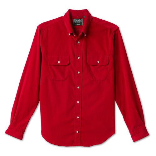 Red 16-Wale Corduroy