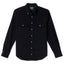 Navy 16-Wale Corduroy sport shirt in cotton features fine-wale corduroy fabric, button-down collar, lined cuffs, chest pocket, and durable construction.