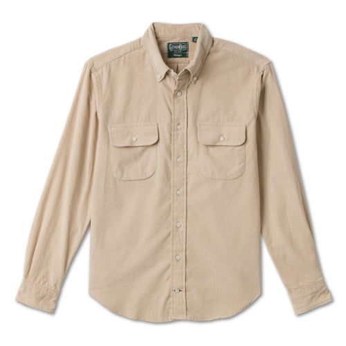 Tan 16-Wale Corduroy